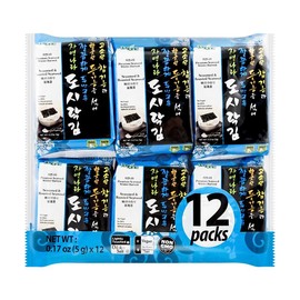 JAYONE Seasoned & Rosted Seaweed Snack 60g 12pc