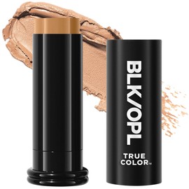 BLK/OPL Skin Perfecting Foundation Stick, SPF 15 Buildable & Blendable Face Foundation Makeup with Matte Finish - Full Coverage, Color Correcting & Sculpting - Hypoallergenic (Heavenly Honey)