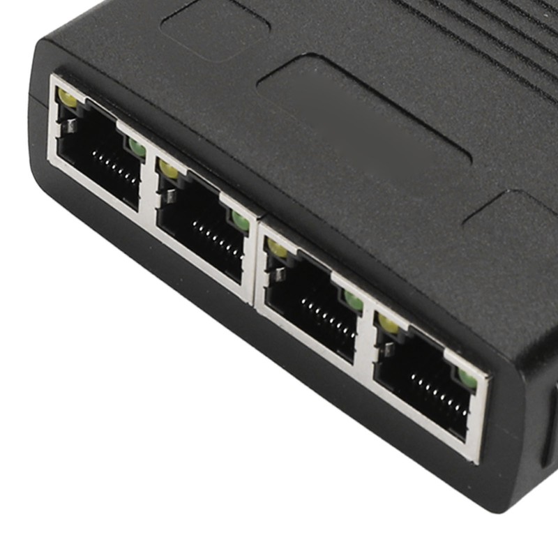 Ethernet Splitter 1 to 4 High Speed 1000Mbps RJ45 Network