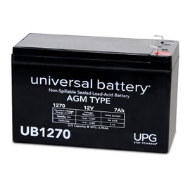 UPG 12V 7Ah Sealed Lead Acid (SLA) Battery for UB1270