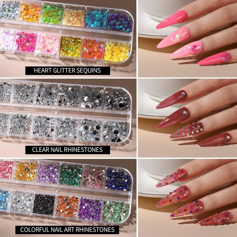 21pcs Kit De Pinceles Para Uñas Acrilico Manicura Decoración