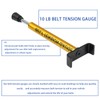 Belt Tensioner Tool Gauge - Belt Gauge Adjustment Tool for