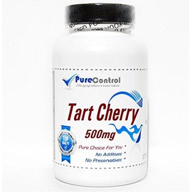 Tart Cherry 500mg // 180 Capsules // Pure // by PureControl Supplements
