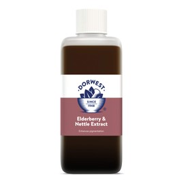 Dorwest Herbs Elderberry and Nettle Extract for Dogs and Cats 125 ml