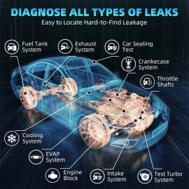 Romondes SM601 Car EVAP Smoke Machine Diagnostic Fuel Pipe Leak Detector Tester