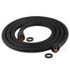 HIbbent 90'' All Metal Shower Hose, Extra Long Stainless Steel