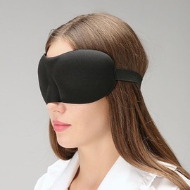 LoRobi Sleep Eye Mask 3D Deep Sleep Blackout Band LS0649 Black/ONE SIZE 5ea