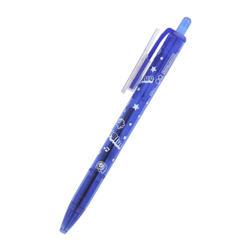 Sunstar Stationery S4654706 Angel Blue Permanent Ballpoint Pen with Plate