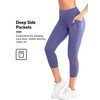 Yvette Capri Leggings with Pockets for Women Tummy Control High