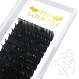 Individual Eyelashes, Volume Eyelashes, C-0.20, 8–15 mm Mix Eyelash Extensions, 8–15 mm Length, C D Curl, Single