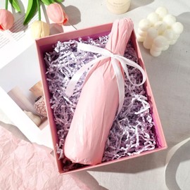 Transparent Paper Colourful, Matt Tissue Paper Colourful, A4 Tracing Paper Pink, Tissue Paper Packaging Material, Floral Paper, Packaging Paper for Crafts Pompoms, Paper Flowers, DIY, 30 x 25 cm