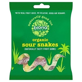 Biona Organic Sour Snakes 75g