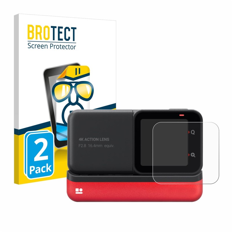 brotect Pack of 2 Screen Protectors Compatible with Insta360 One