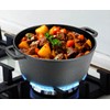 TLGREEN Cast Iron Dutch Oven Pot with Lid, Pot (5.1QT)