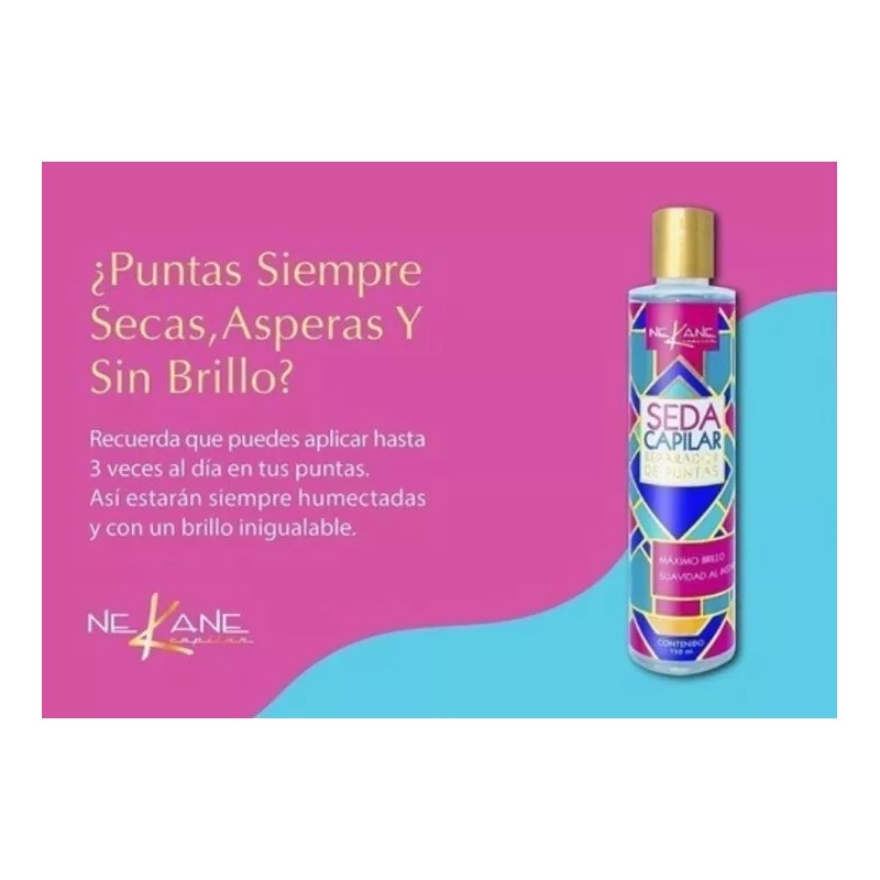 Nekane 2 Pack Seda Capilar Repara Puntas Abiertas Secas 150
