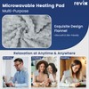 REVIX Microwave Heating Pad, 6 * 12" Multipurpose Heating Pad