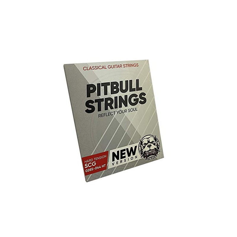 Premium Classical Guitar Strings - Pitbull Strings Silver Series -