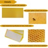 Bee Wax Foundation for Bee Frames, 15 Pcs Bee Foundation