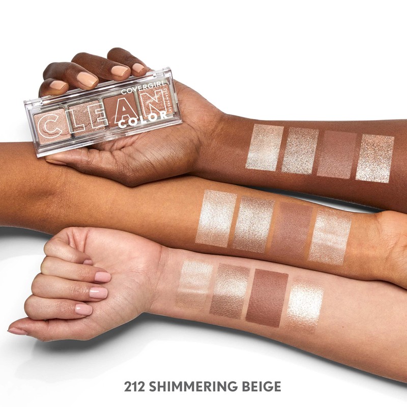 Clean Fresh Color Clean Eyeshadow Shimmering Beige
