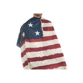 American Flag Cape for Barbers and Stylists