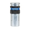 TOPRING 20.436 QSILVER2 Quick-Connect Coupler, 1/4 Industrial Plug Profile, 3/8(F)