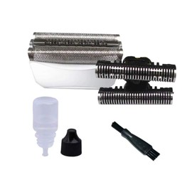 Latest Ver. Silver Foil and Cutter 51S Replacement Head for Bra-un Series 5 590cc 8595 8985 8975 8991 Silver