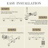 Emliviar 3 Light Vanity Wall Sconce, Farmhouse Bath Wall Lantern