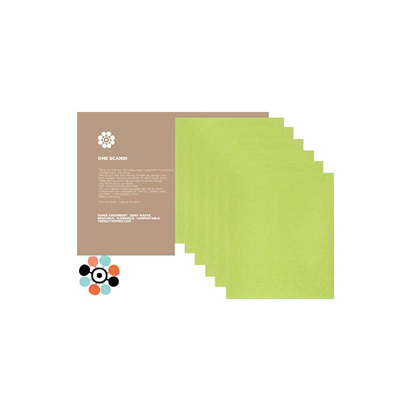 Trendy Tripper Swedish Dishcloths Reusable | Washable | Compostable |