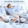 Lumbar Support Pillow - Memory Foam Lumbar Pillow for Bed