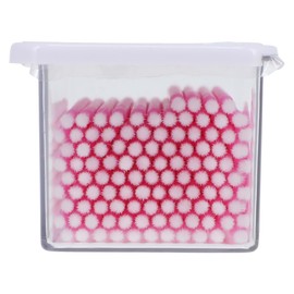 Henry Schein Bendable Micro Applicator, Fine Tip, Disposable, Bendable Neck for Precision Application - Latex-Free Microbrush Swabs for Dental, Medical, and Cosmetic Use - Pink, Pack of 1