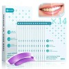 Tiras Blanqueadoras Dentales Airuidu 5d White 28 Piezas 14 Pares
