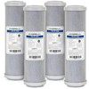 Hydronix 4 Pack Carbon Block Water Filters Coconut Shell CTO