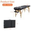 FDW Massage Bed Portable Massage Table 24 inch Wide Lash