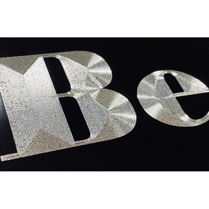 BE Kind Car Tag Diamond Etched on Aluminum License Plate