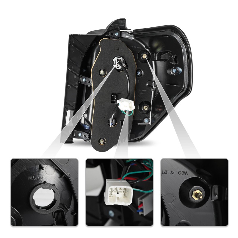 Auheadmotor Rear Tail Light Brake For 2014-2020 Toyota 4Runner Driver