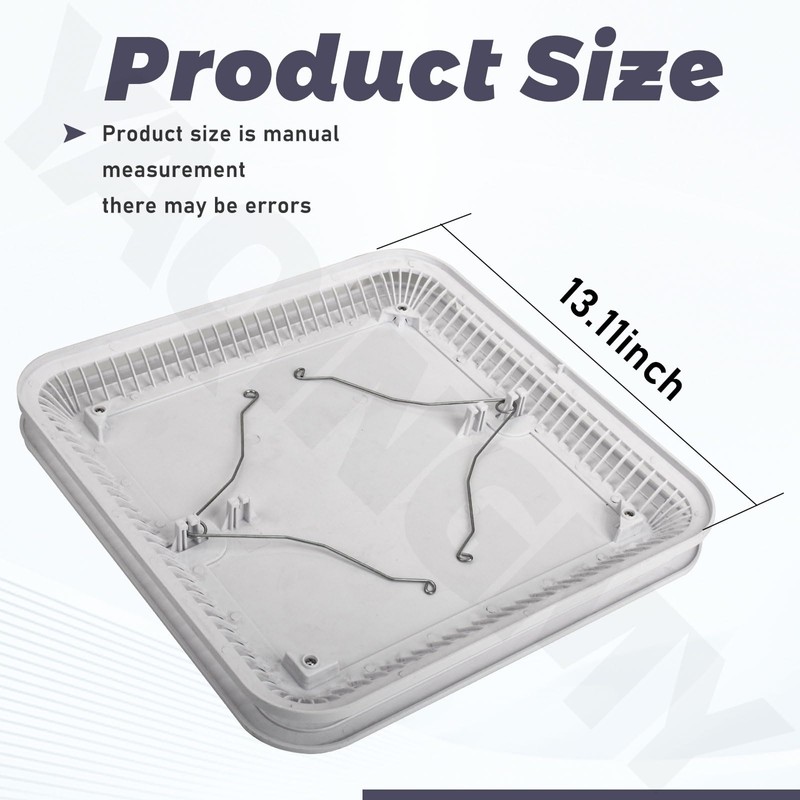 FG701S Universal Bathroom Exhaust Upgrade Grille Cover Compatible with Bro-an