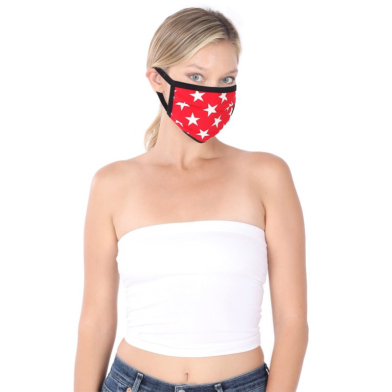 ITSO Washable Reusable Cotton Face Mask Pack of 3 Print
