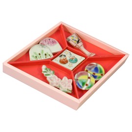 京焼 清水焼 箸置 京のひなまつり HKH452 5個セット