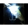 Rechargeable Flashing LED Vibra Fishing Lures Prawn Baits Crankbait Baby
