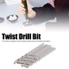 Micro Drill Bit Set, Jewelry Drill 10Pcs 1.75mm Hand Drill