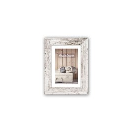 ZEP Nelson 6 Shabby Weiß/braun 15x20 Holz Bilderrahmen V21686