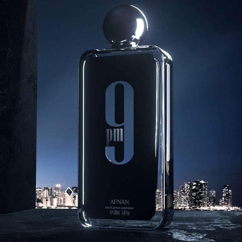Afnan 9pm for Men Eau de Parfum Spray, 3.4 Ounce