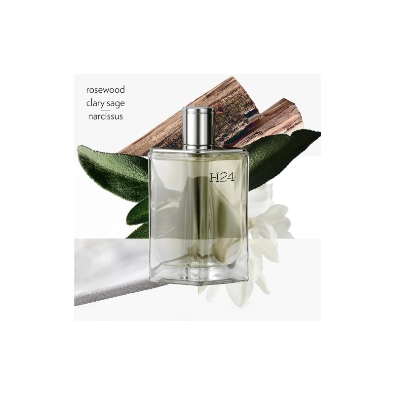 Hermes H24 Refreshing Deodorant Spray for Men, 5.0 Ounce