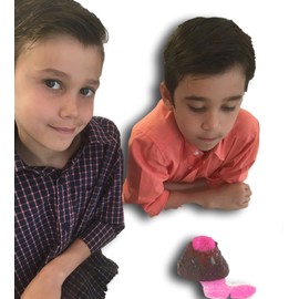 2Chill Small Erupting Volcano Toy (12 Pack) Kids Volcano Science Kit, Educational STEM Toy, Science Experiment Set, Birthday Party Favors & Classroom Prizes. 5429-12p