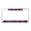 Poree's Embroidery Omega Psi Phi License Plate Frame