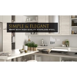 Magnetic Knife Holder For Wall 12 Inch, Knife Magnetic Strip, Stainless Steel Magnetic Knife Holder Rack Use as Kitchen Knife Holder, Kitchen Utensil Holder