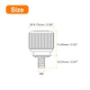sourcing map 10pcs M6-1x12.01mm Computer Case Stainless Steel Thumbscrews, PF11