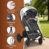 Stroller Rain Cover Compatible with Nuna Stroller, Universal Waterproof Windproof