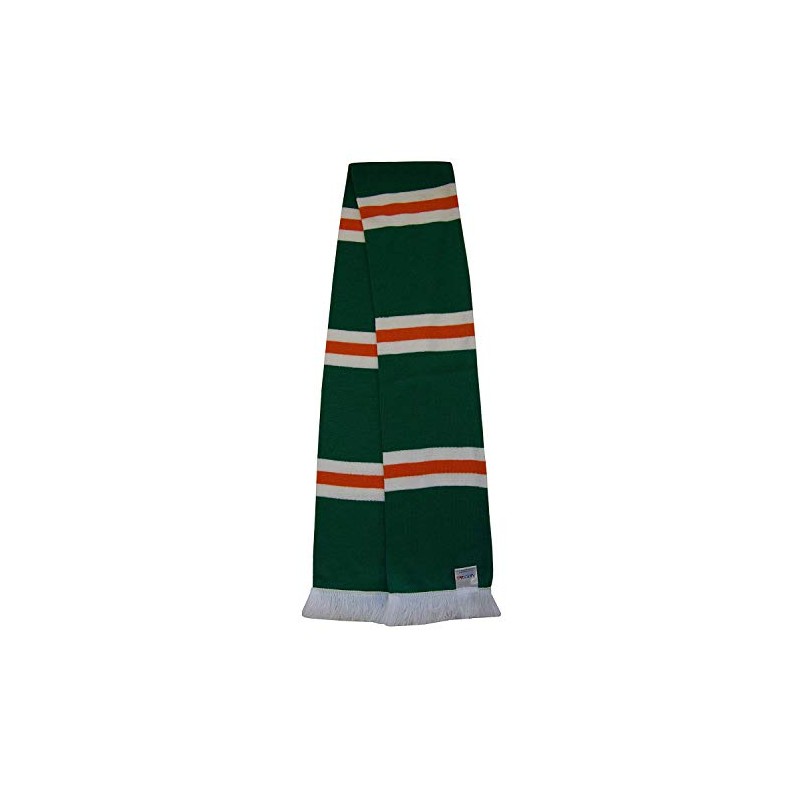 Celtic and Ireland Football Fans Green, White and Tangerine Retro