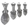 Crosby & Taylor Fish Pewter Measuring Spoons